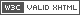 Validates as XHTML 1.0 Strict